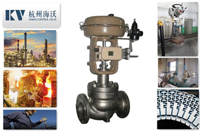 气动薄膜低噪音笼式调节阀