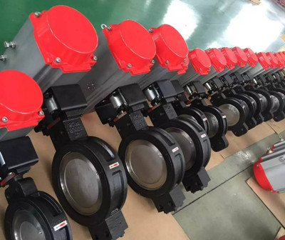 气动高性能蝶阀丨气动开关阀-杭州海沃